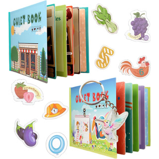 A 2 Libro Tranquilo Niños Pequeños,montessori Libro Ocupado A 2 Libro Tranquilo Niños Pequeños,montessori Libro Ocupado
