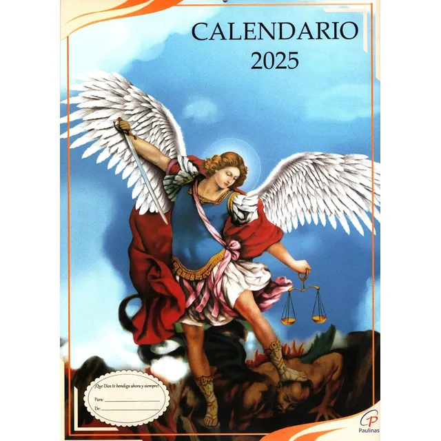 Pack 2 Calendarios Almanaques Religioso Grande