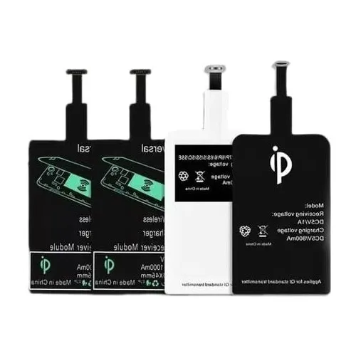 Adaptadores Para Carga Inalámbrica Micro Usb Y Lightning