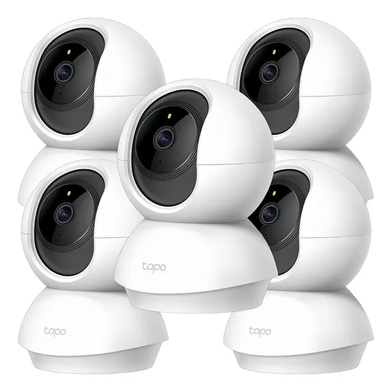Kit 5 pzas Cámaras De Seguridad Tp-link Tapo C200 V1 Tapo Smart