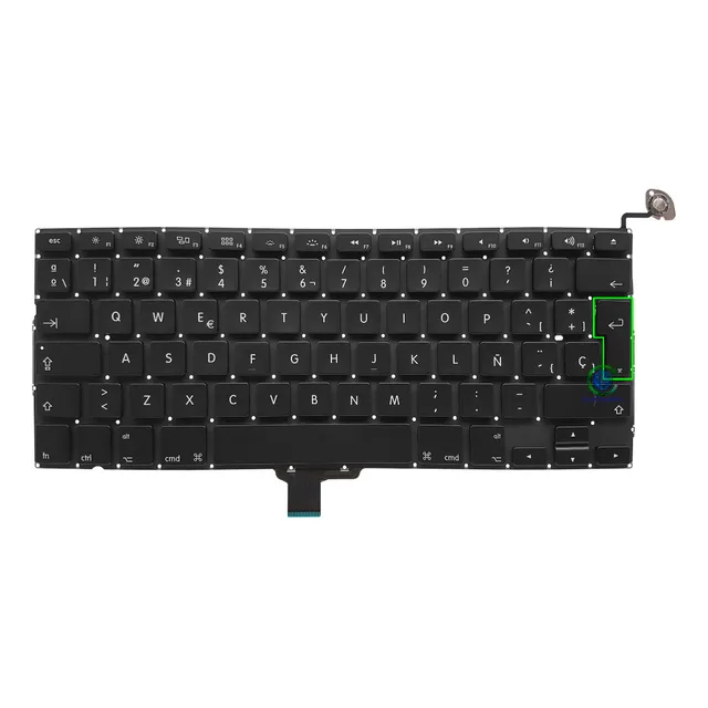 Teclado Para Macbook Pro 13 A1278 Mid 2012 2011 2010 2009 Es