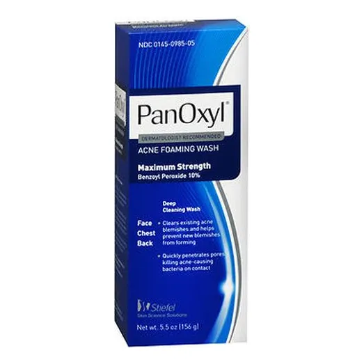 Jabón Espumoso Para El Acné Panoxyl, 165 Ml (paquete De 2), 