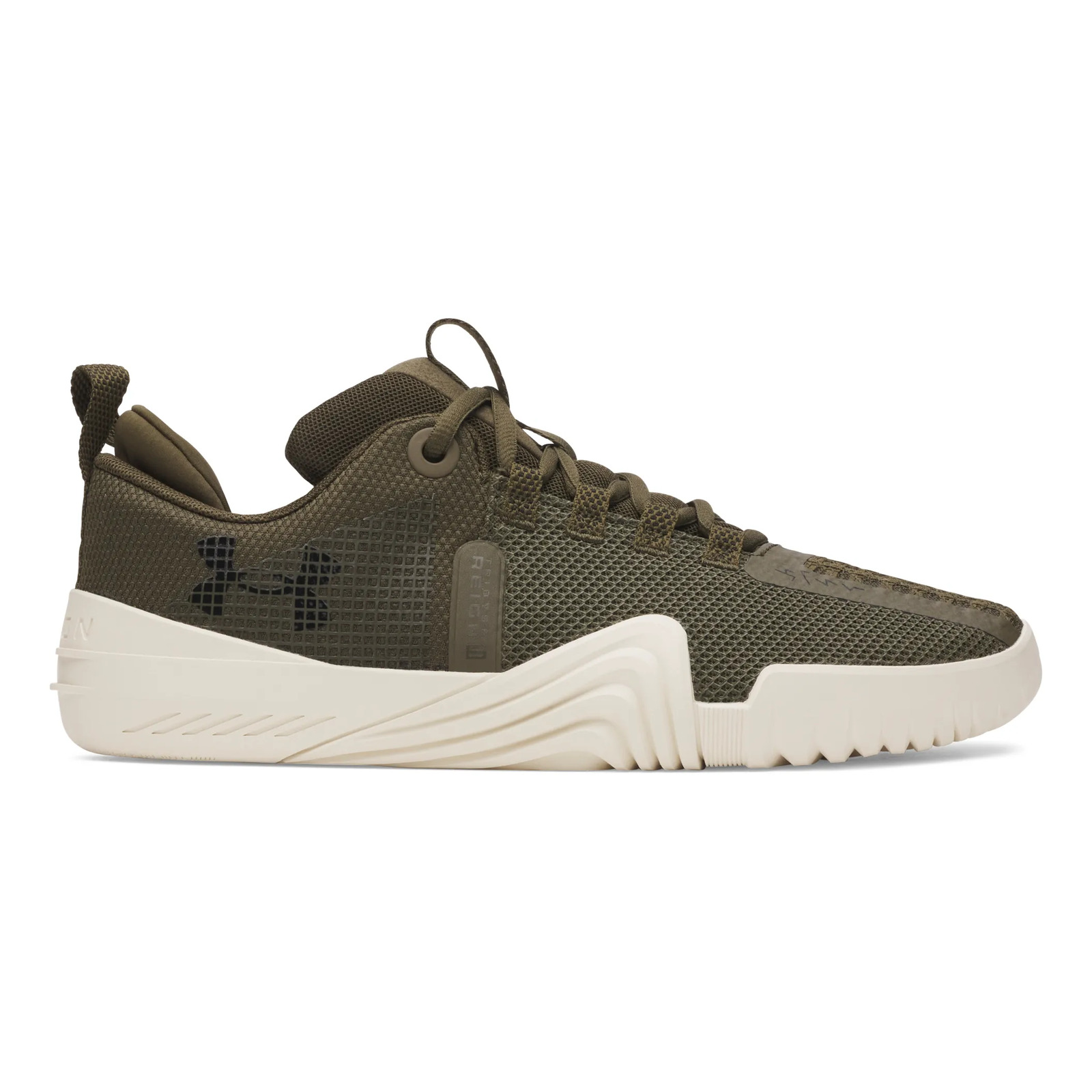 Tênis Masculino Tribase Reign 6 Under Armour Expeditgreen/stone/black Liso 43