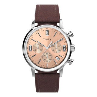 Reloj Timex Marlin Para Hombre De 40 Mm - Correa Marrón, Esf Reloj Timex Marlin Para Hombre De 40 Mm - Correa Marrón, Esf