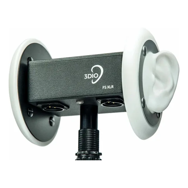Micrófono Grabación Audio 3d Binaural 3dio Free Space Xlr Color Blanco