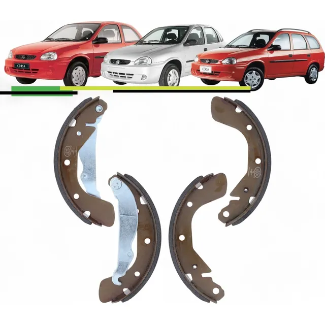 Juego Patines (balatas) Chevrolet Corsa 1.6 1.7 1993-2010