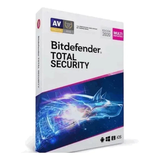 Antivirus Bitdefender Total Security 1 Dispositivo 1 Año