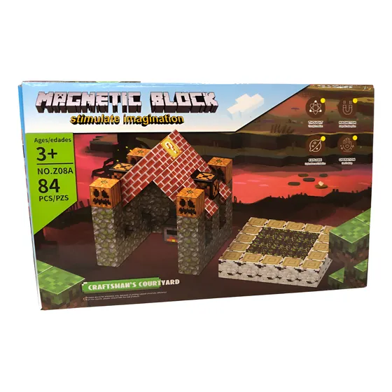 Bloques Magneticos Minecraft 98 Piezas Youda Camper