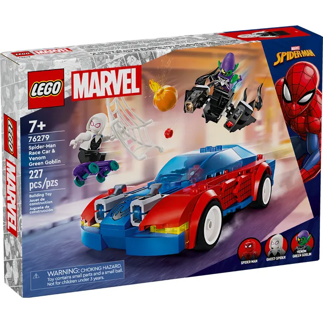 Set Lego Super Heroes Auto  Spider-man Y Duende Verde