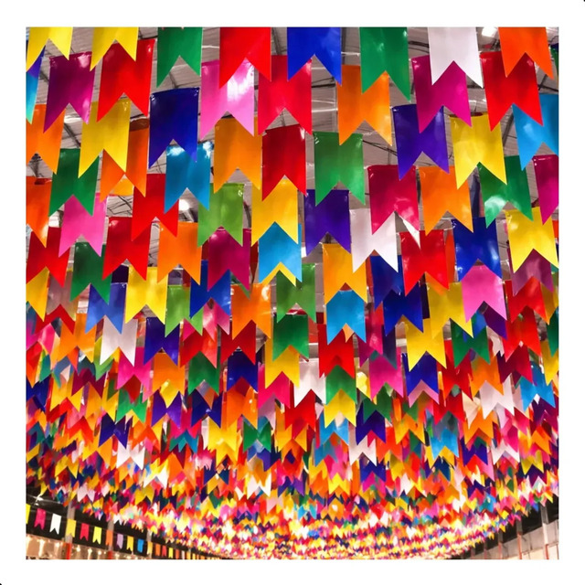 200 Metros Bandeirinhas Festa Junina Arraiá São João Bandeirolas Coloridas Para Decoração ... 200 Metros Bandeirinhas Festa Junina Arraiá São João Bandeirolas Coloridas Para Decoração ...