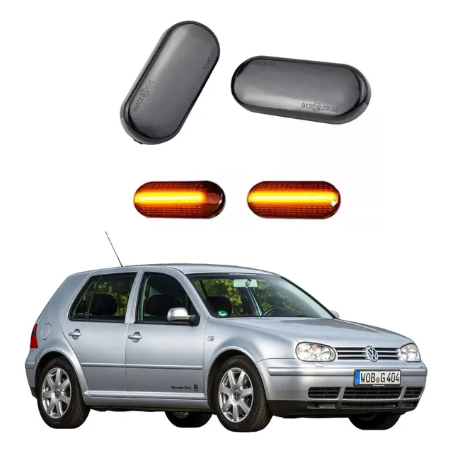 New Led Secuencial Cuarto Direccional Lateral Vw Jetta Golf