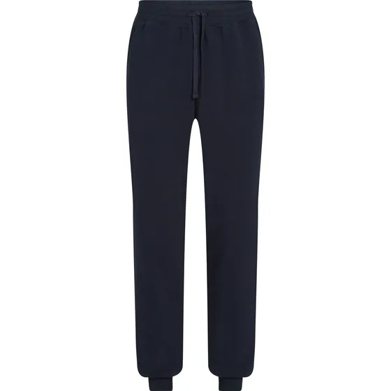 Joggers Azul De Felpa Con Bajo Elástico Tommy Hilfiger