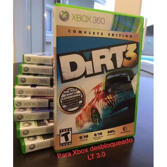 Dirt 3 Complete Edition Xbox 360 Físico (desblq. Ltu Lt 3.0)