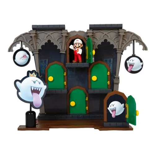 Super Mario - Mansion De Boo + Mini Mario 2.5 Pulgadas