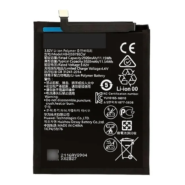 Batería Para Y6 2019 Y6 Pro 2017 G Elite Plus Hb405979ecw