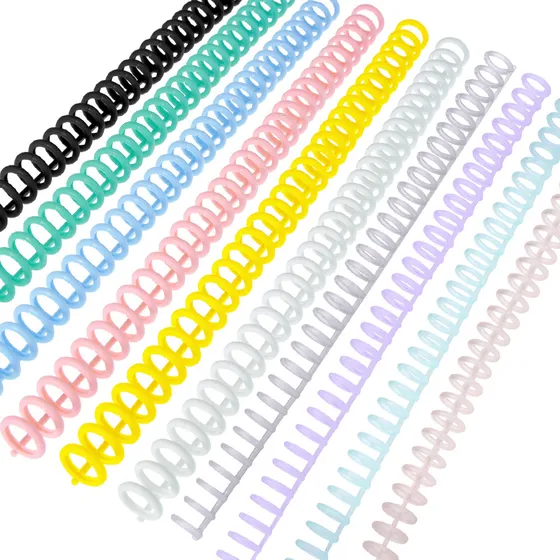W Zici Libreta Binding Spines Kw-trio De Plástico Con 30