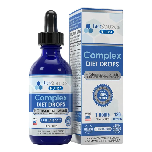 Diet Drops Complex + Envio + Protocolo Y Asesoria