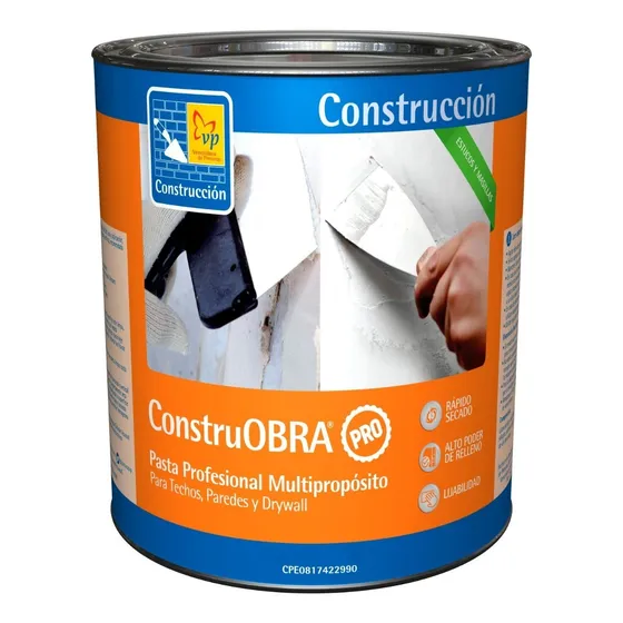 Pasta Profesional Construobra 1/4 Galón Vp Construcción