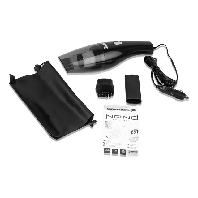 Aspiradora Nano Simoniz Turbo Power Para Auto