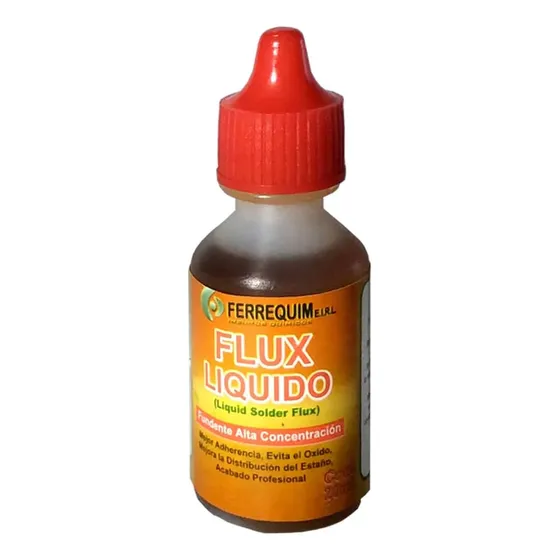 Flux Líquido Para Soldar 20ml Fluxl-020 Ferrequim