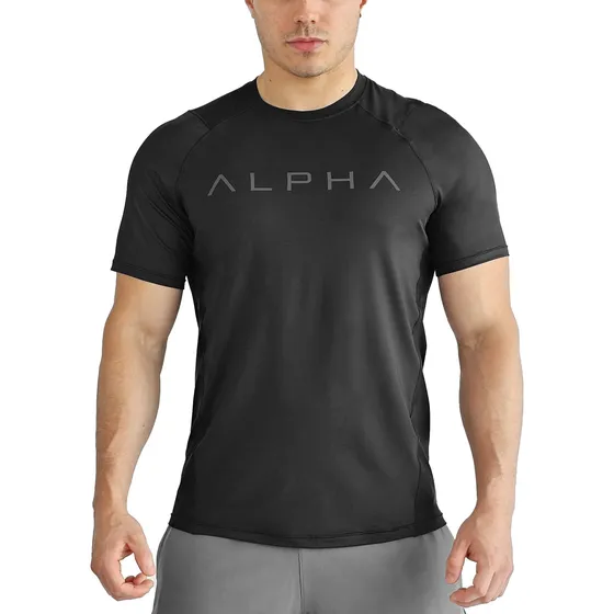 Polo Licrado Deportivo Hombre Gym - Ropa Deportiva Alphafit 