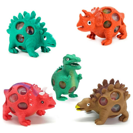 2 Dinossauros Apertar Borracha Bolinha Brinquedo Antistress 2 Dinossauros Apertar Borracha Bolinha Brinquedo Antistress