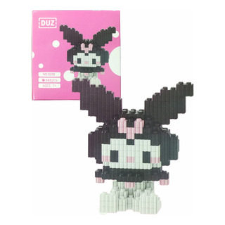 Mini Bloques De Construcción Armables Figura Kuromi Mini Bloques De Construcción Armables Figura Kuromi