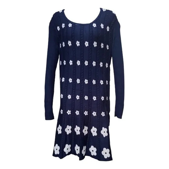 Vestido De Lana Dama 