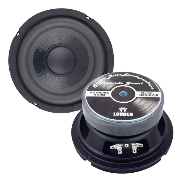 Subwoofer Bocina Woofer 6.5 Pulgadas Spl 8ohms 2pz