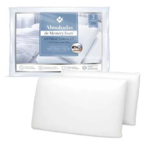 Almohada Member's Mark Memory Foam Queen 2 Pzas
