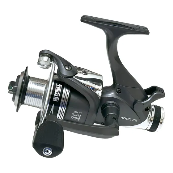 Reel Mitcheel Avocet 3 Silver 4000 Fs Plateado Derecho/izquierdo
