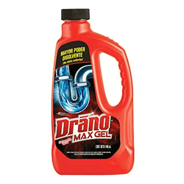Drano Max Gel Destapa Caños Líquido, 946 Ml