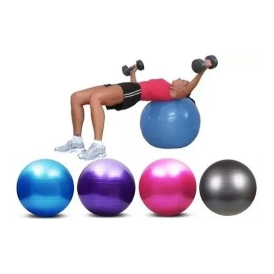 Balon Deporte Yoga Pilates 75cm Mas Inflador