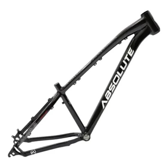Quadro P/ Bike Absolute Brutus 3 Aro 26 Grau Freeride Preto