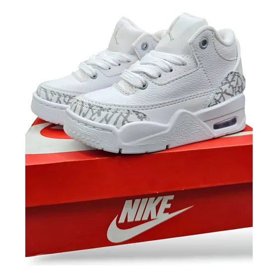 Nike Jordan Retro 3 Niños Y Niñas