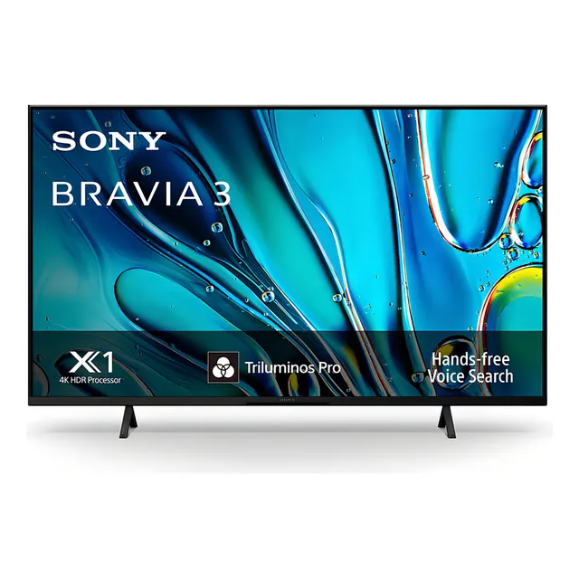 Televisor Bravia 3 4k Hdr Processor X1 Google Tv K-50s30