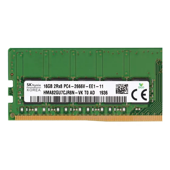 Memória 16gb Ddr4 2666mhz 2rx8 Ecc Server Dell Hp Lenovo
