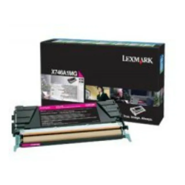 Tóner Lexmark X746a1mg Magenta, 7000 Páginas