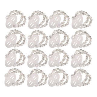 16 Pulseras Elásticas De Perlas For Decoración De Ramillete 16 Pulseras Elásticas De Perlas For Decoración De Ramillete