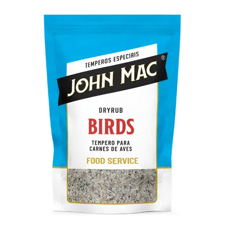 Tempero Dry Rub Para Frango E Aves John Mac Foodservice 1kg