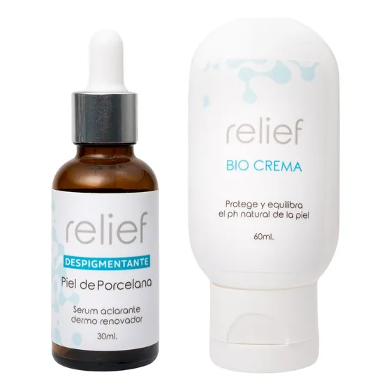 Kit Aclara Hidrata Piel Relief - mL a $305