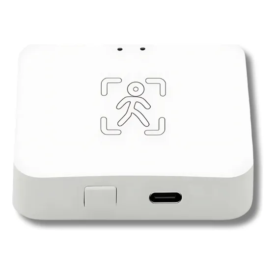 Sensor De Presencia 5.8 Ghz Movimiento Wifi Smart Life Tuya Gisfeel GSF-SPW-0372 Blanco