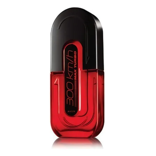 Fragrância para homens 300 Km/h Max Turbo Avon