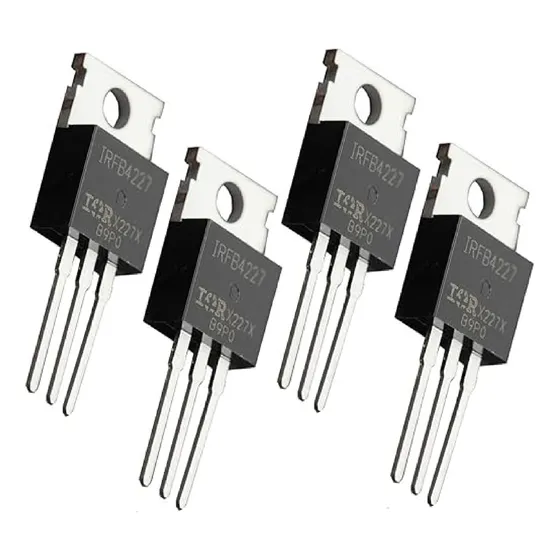 Irfb4227 Mosfet 65a, 200v, Canal N, Paquete De 4 Unidades.