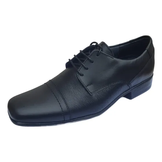 Zapato Casual 100% Cuero Genuino Para Hombre Blucher Cordone