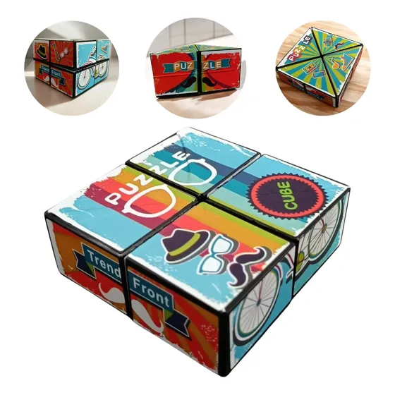 Cubo Mágico Rectangular Didáctico De Alta Calidad