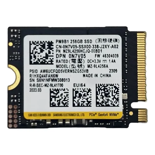 Disco Solido M2 Dell 0f5xmw 512gb Ssd Nvme 2230 2280 Pcie