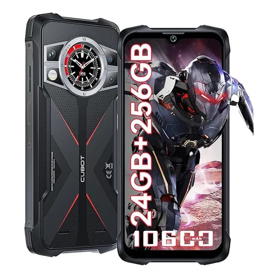 Kingkong 9 + 24 Gb 256 Gb Uso Rudo + Militar Vision Nocturna Dual Sim Sumergible Doble Pantalla