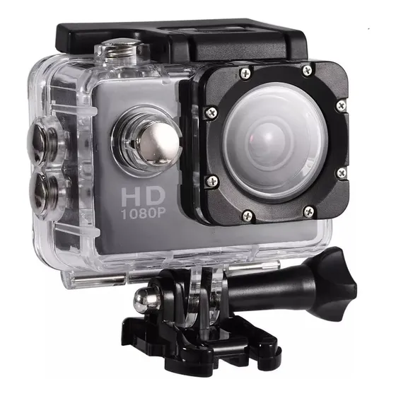 R Su Ergible Deportiv Hd 1080p Tipo Gopro Olor Negro