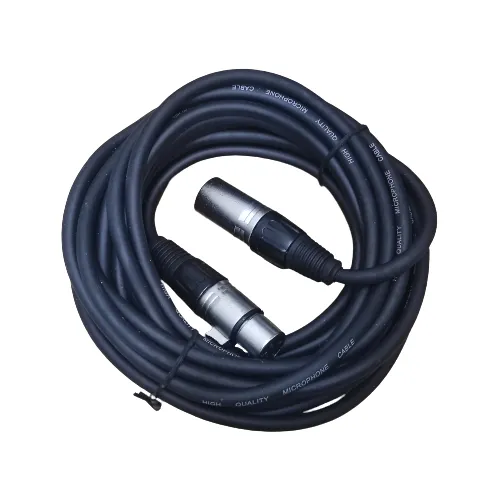 Cable De Micrófono 5mts Plug Xlr Hembra Y Macho Nuevo 